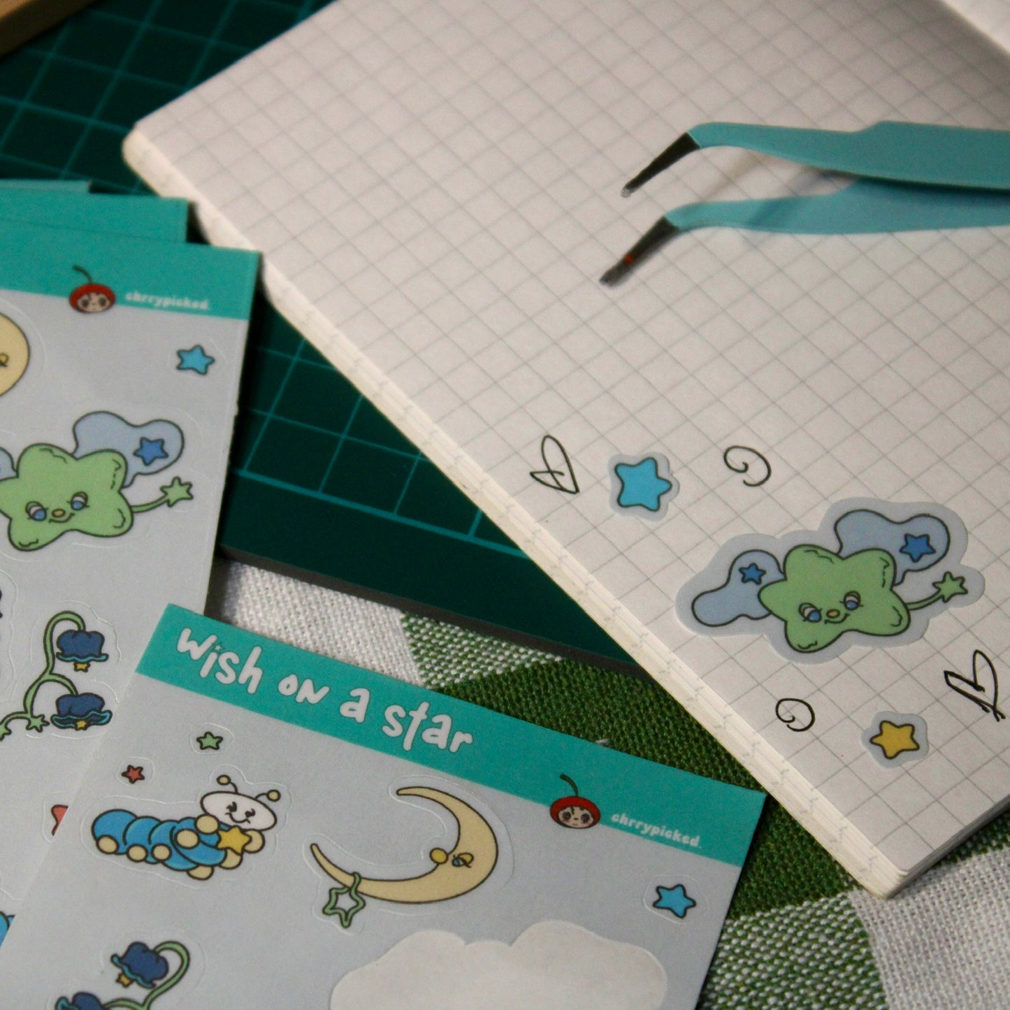Wish on a Star Mini Sticker Sheet