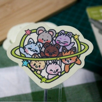 7Dream Heart Vinyl Sticker