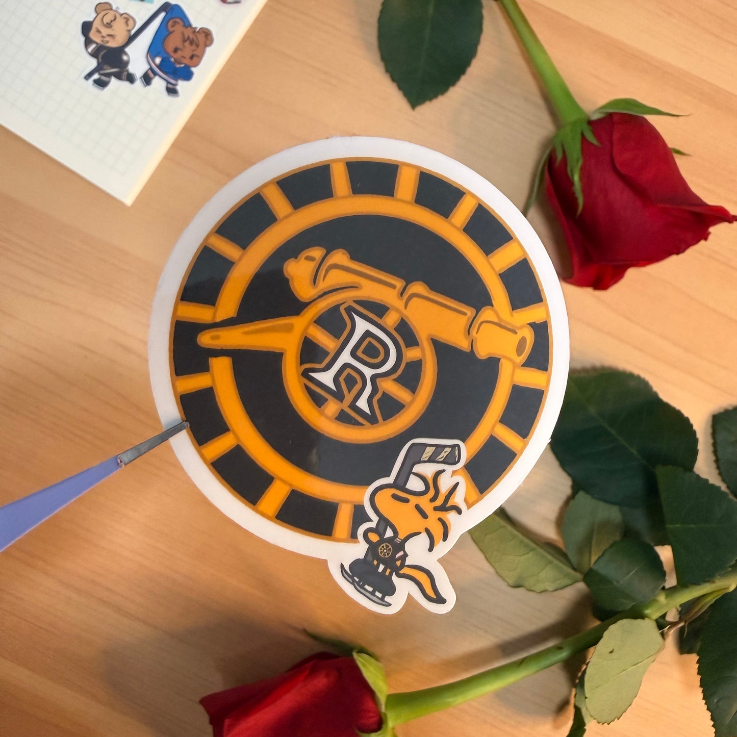 Boston Raiders Woodstock Vinyl Sticker