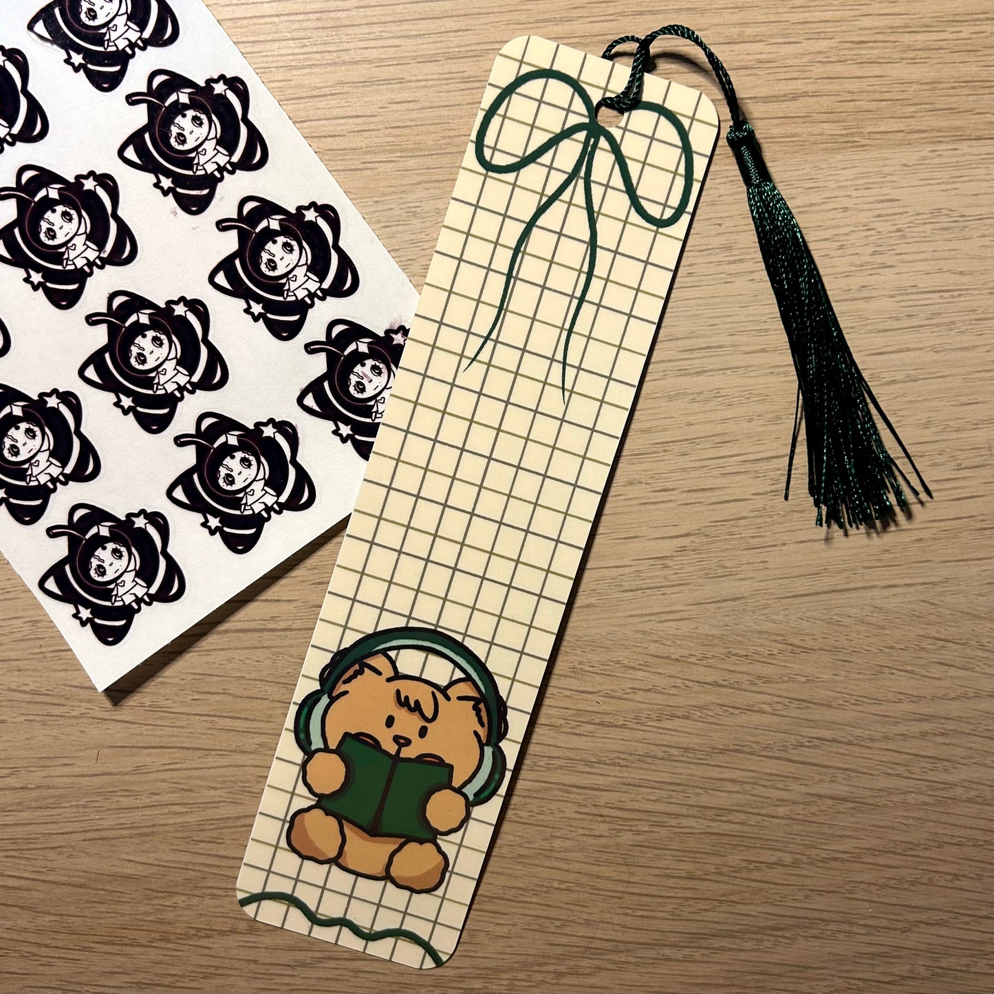 Little Reading Bear Standard Bookmark