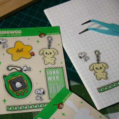 NCT 127 Member Mini Sticker Sheets