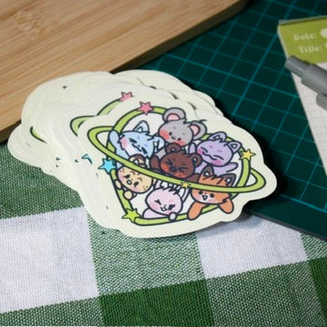 7Dream Heart Vinyl Sticker