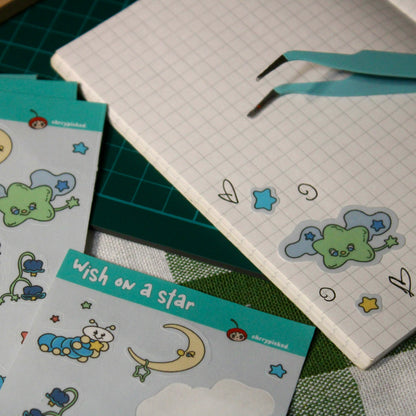 Wish on a Star Mini Sticker Sheet
