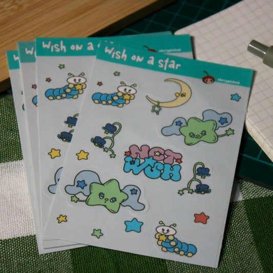 Wish on a Star Mini Sticker Sheet