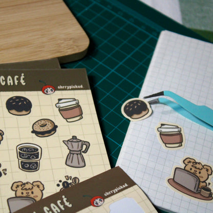 Beary Brew Sticker Sheet