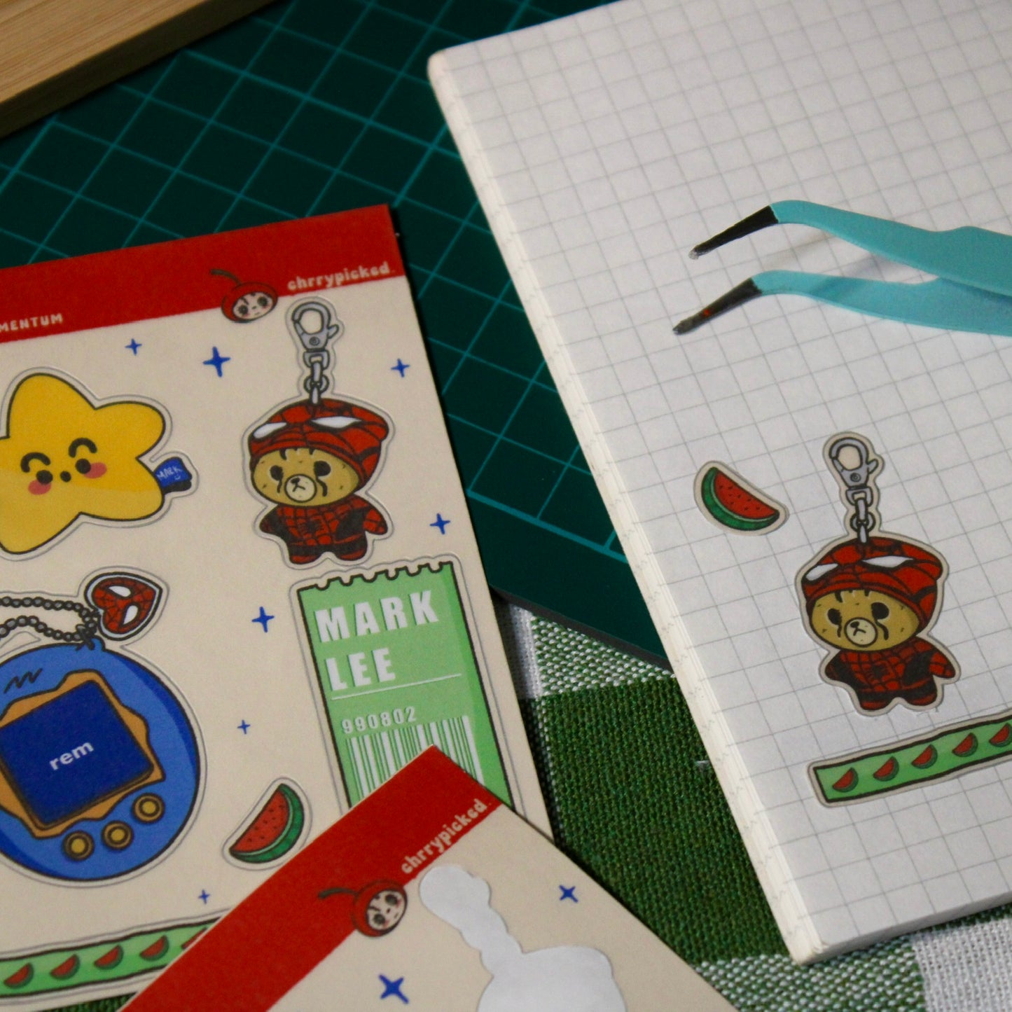 NCT 127 Member Mini Sticker Sheets
