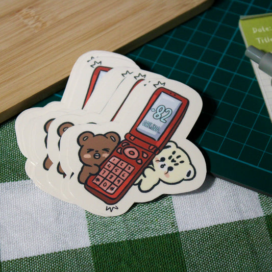 +82 Callin' Vinyl Sticker