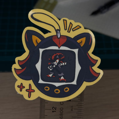 Shadow Tama Game Vinyl Sticker