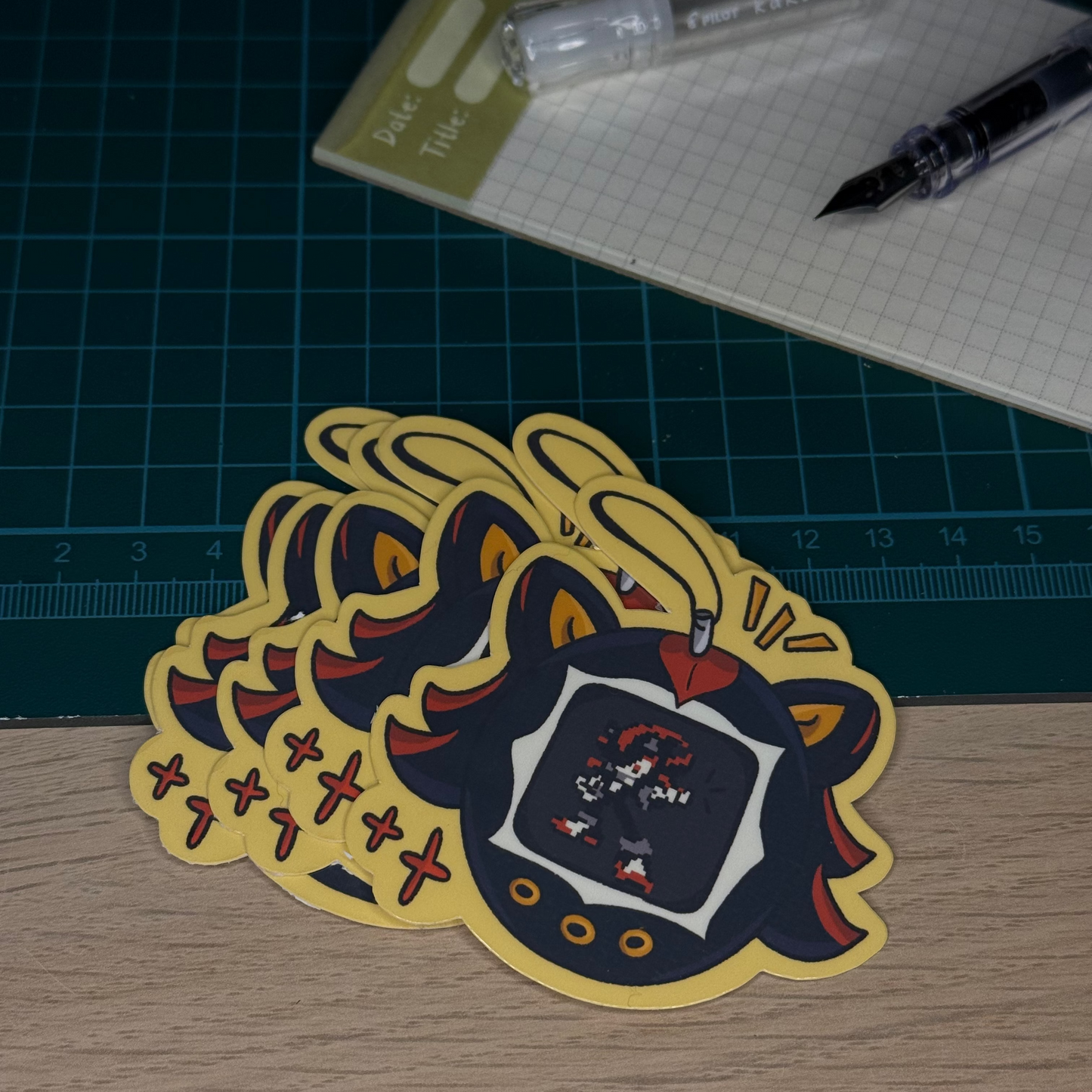Shadow Tama Game Vinyl Sticker