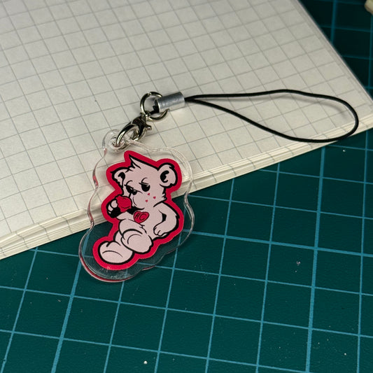 TASTE Bear Acrylic Phone Charm