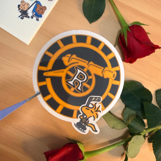 Boston Raiders Woodstock Vinyl Sticker