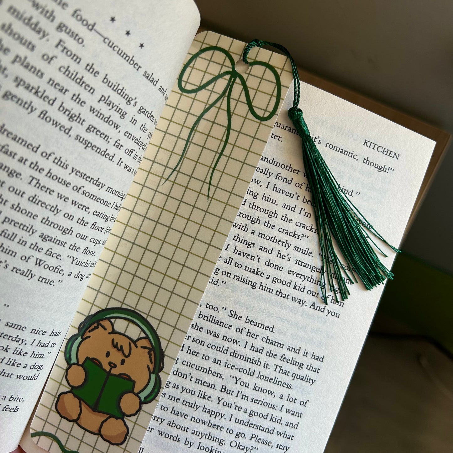 Little Reading Bear Standard Bookmark