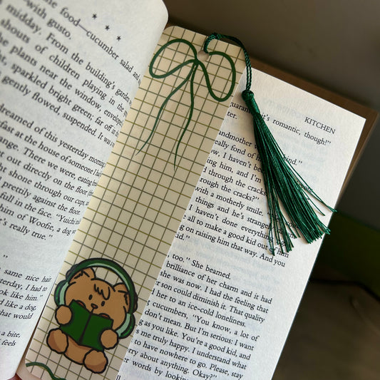 Little Reading Bear Standard Bookmark